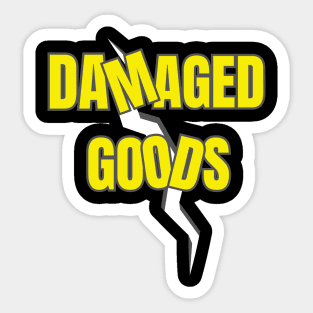 Damaged Goods Sticker